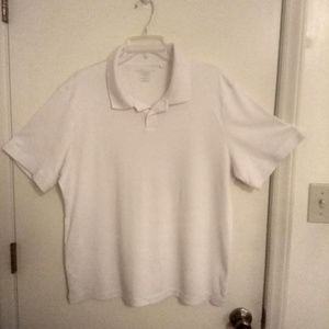 Perry Ellis Men's White Polo Shirt